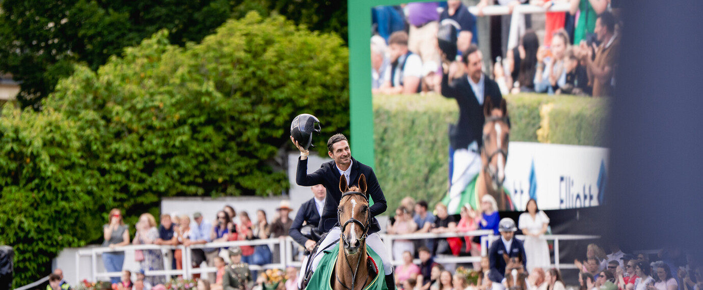 Steve Guerdat gagne le GP Rolex de Dublin